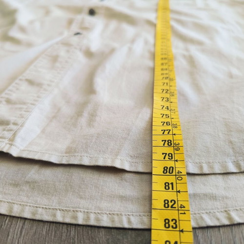 Aeropostale Vintage cotton oversized shirt like new, beige