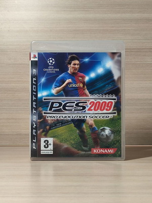 Pro Evolution Soccer PES 2009 PS3 σαν καινούργιο πλήρης ελληνική έκδοση