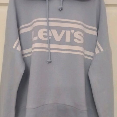 Levi's sweatshirt like new, cotton, size M, light blue