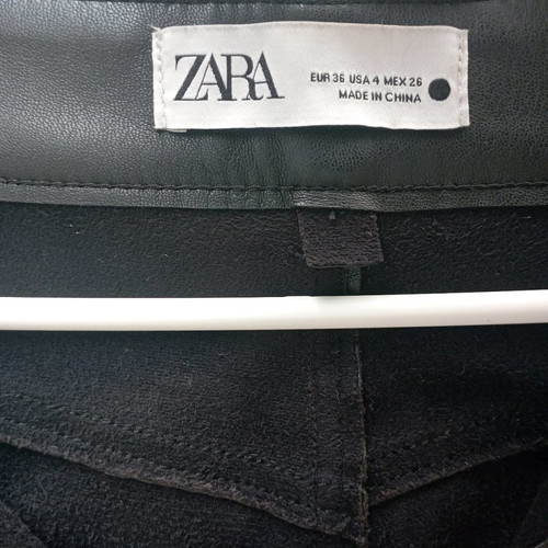 Zara leather pants used, size 36