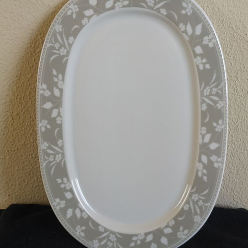 Aslanis Environments porcelain serving platter new 32.5x22 cm