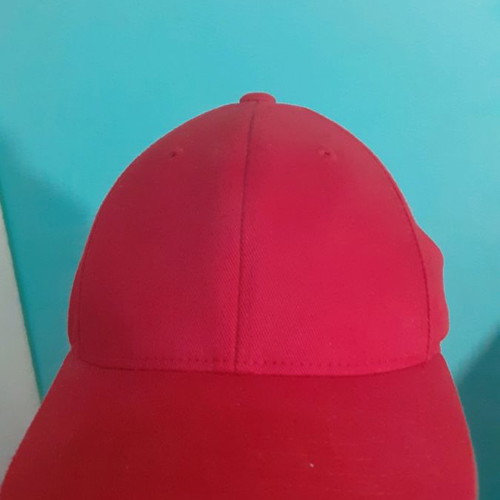 Red Flexfit hat new