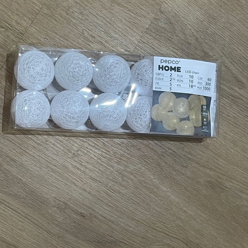 Christmas lights new with their box