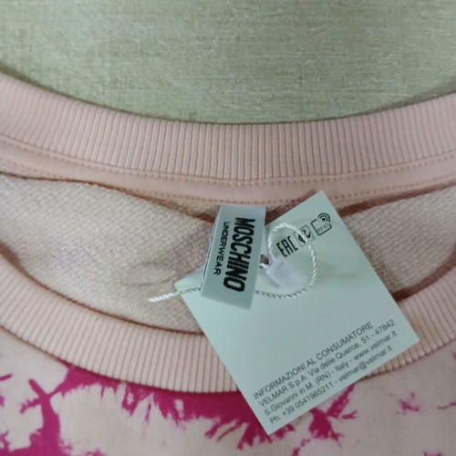 Moschino women's sportswear set new, pink, 100% cotton