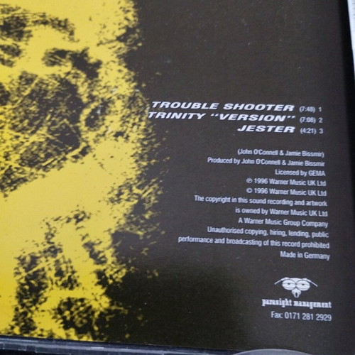 Bandulu Trouble Shooter CD single like new, electronic