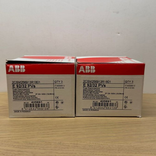 ABB E92/32 circuit breakers new, pack of 6