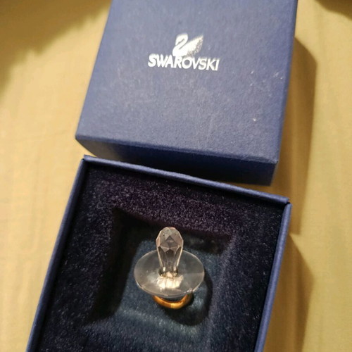 Swarovski pendant pacifier design like new