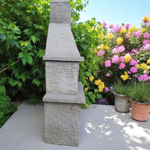 Emily Concrete Garden Barbecue new, unpainted