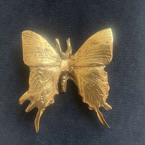 Decorative Butterfly from Collection of Solid Brass Items like new