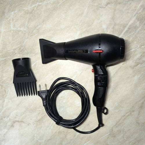 Parlux Twin Turbo 3800 hairdryer used, professional 1750/2100W