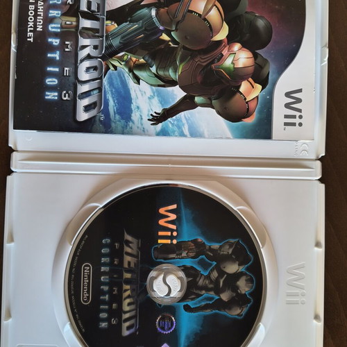 Metroid Prime 3 Corruption Wii game like new