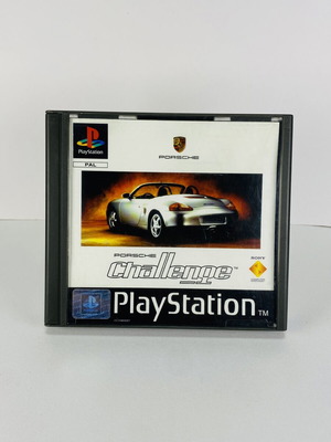 Porsche Challenge PlayStation 1 PS1 game used, complete, functional
