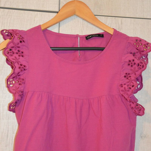 Women's sleeveless blouse LC Waikiki like new, pink, size S