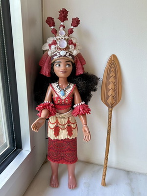 Disney Store Moana κούκλα που τραγουδά 12” σαν καινούργιο