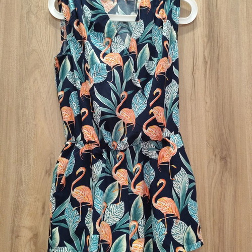 Millenium tropical print overall like new, size S