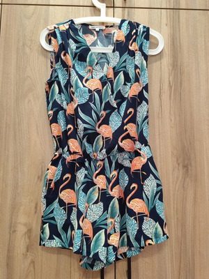 Millenium tropical print overall like new, size S