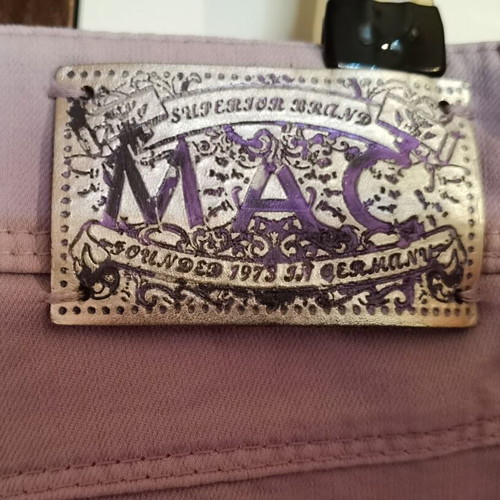 MAC jeans 7/8 pants light purple like new, size 40