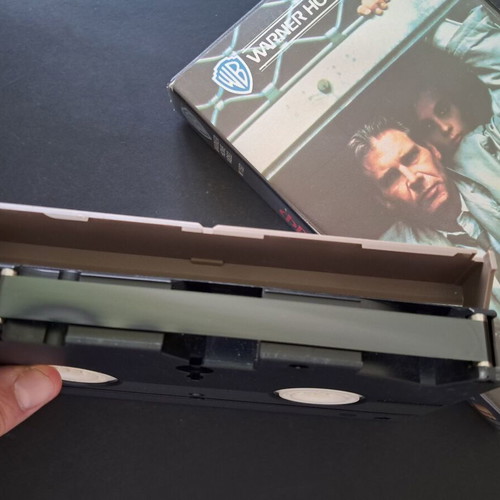 Frantic VHS used, Greek subtitles, thriller drama action crime