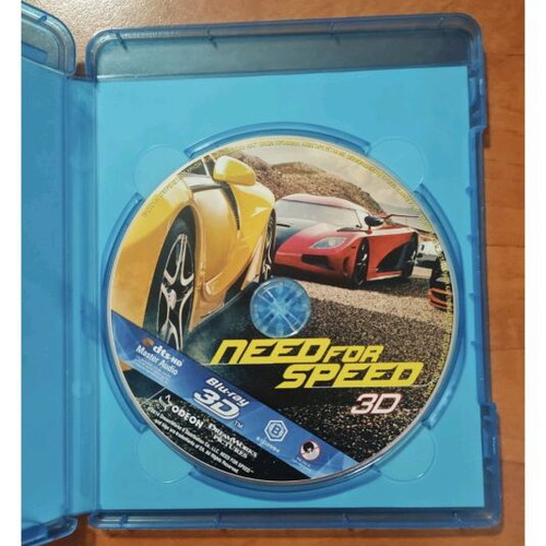 Need for Speed 3D Blu-ray like new with Greek subtitles
