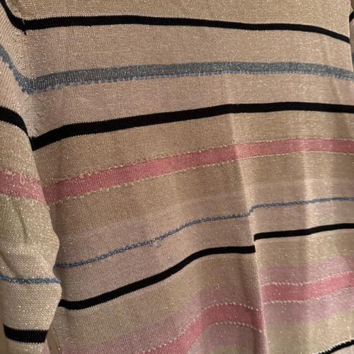 Joseph blouse 85% silk like new, size Large, black multicolor