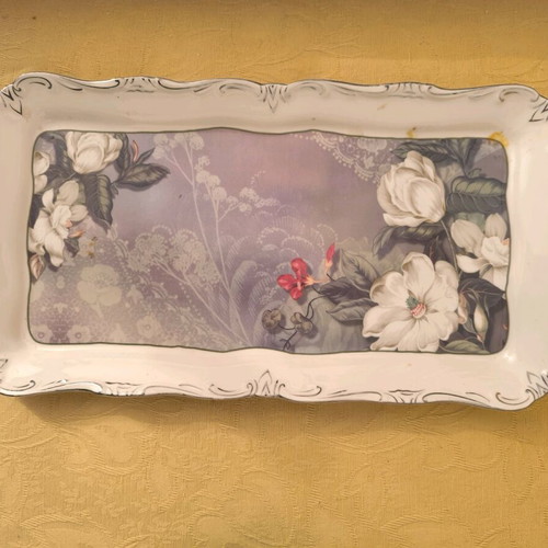 Porcelain platter like new