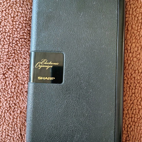 Sharp IQ-7000 electronic organizer used, unknown working condition