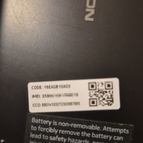Nokia 3.1 C (AT&T) 32GB Android phone used, black
