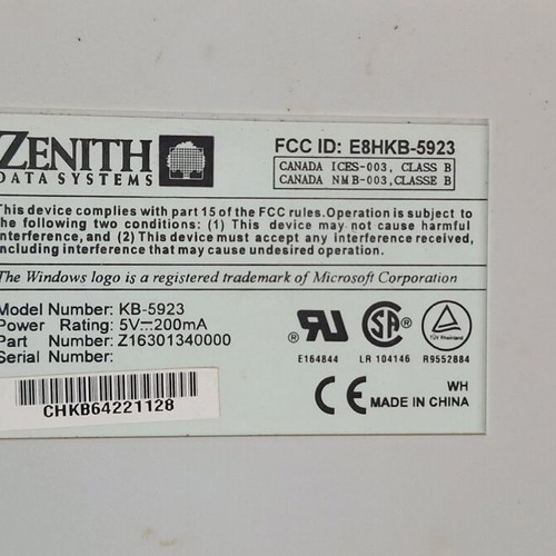 Vintage Zenith Data Systems Z-Server EL computer set used