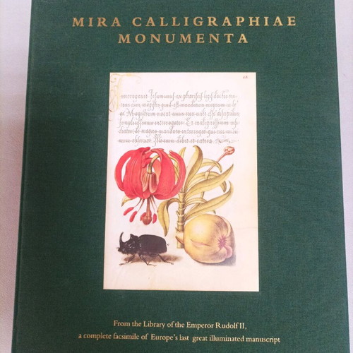 Mira Calligraphiae Monumenta book new in paper and fabric case