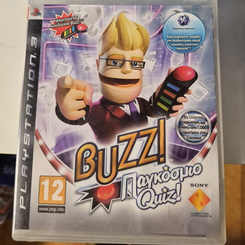 Buzz! World Quiz used PlayStation 3 game