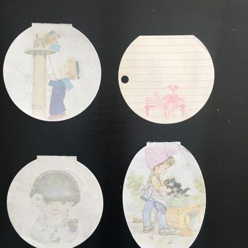 Collectible 80s Letter Papers like new