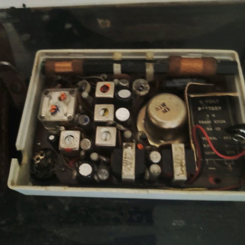 Antique radio used