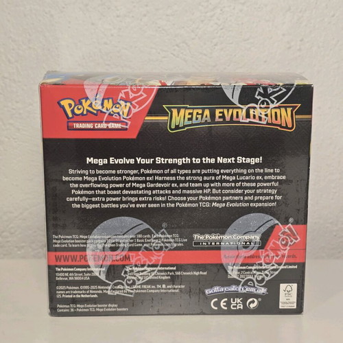 Pokémon TCG Mega Evolution Booster Box new