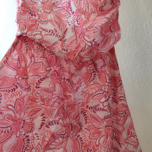 Poeta women's dress new, maxi with Indian tribal design