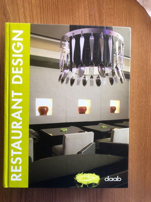 Restaurant Design book like new, English