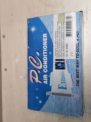 Cooling card for computer case new with 2 fans