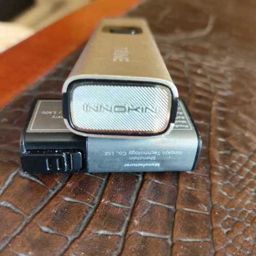 Inoken Trine electronic cigarette used with coil and extra battery