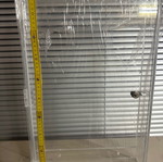 Plexiglass Wall Display Cabinet like new