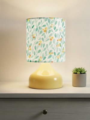 Handmade Watercolor Leaves table lamp new