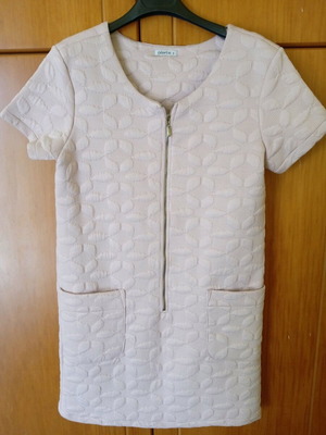 Alerte blouse dress used with embossed design size M