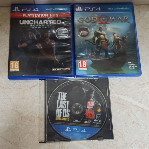 PS4 Slim 1TB console with 1 controller and 3 games
