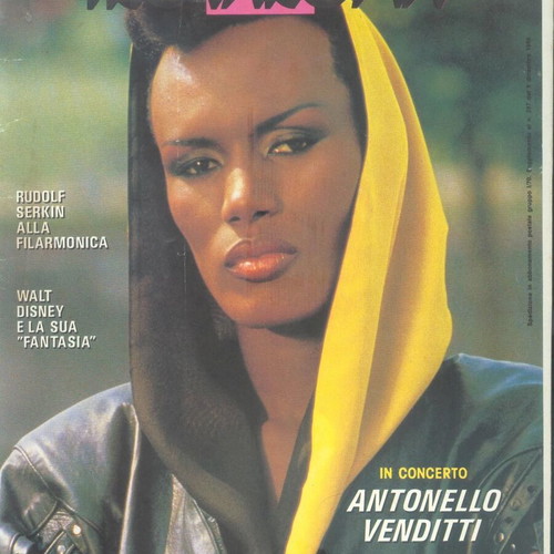 La Repubblica Trovaroma magazine No 287 Grace Jones 1986 used
