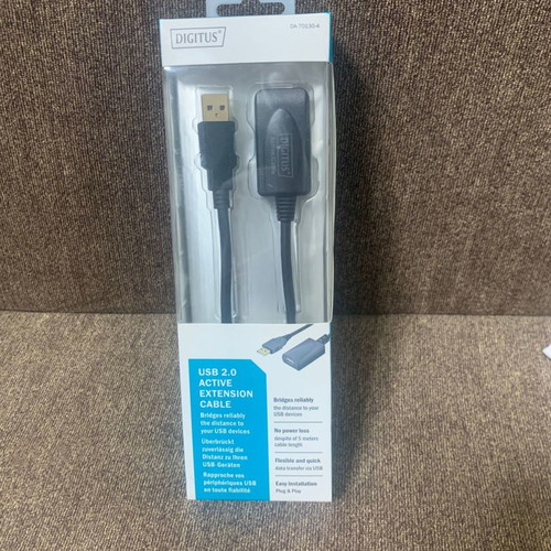 Digitus USB 2.0 Active Extension Cable 5m new