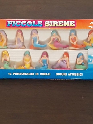 Συλλεκτικές φιγούρες Piccole Sirene, σετ 12, 1991, σαν καινούργιο