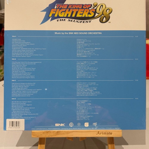 The King of Fighters '98 Vinyl new, Definitive Soundtrack