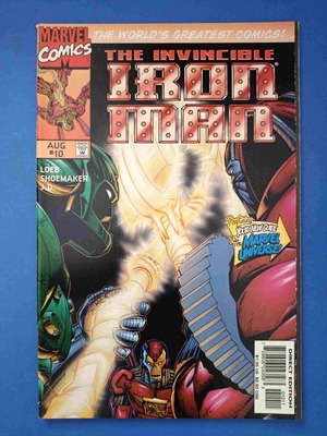 Iron Man Vol 2 (1997) 10 comic book used, English