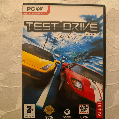 Test Drive Unlimited PC used video game