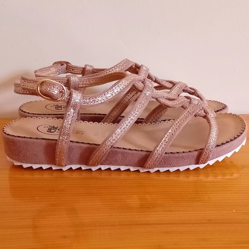Exe flat sandals size 31, new, pink