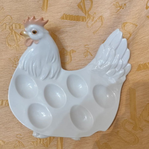 Decorative egg platter like new, Hutschenreuther