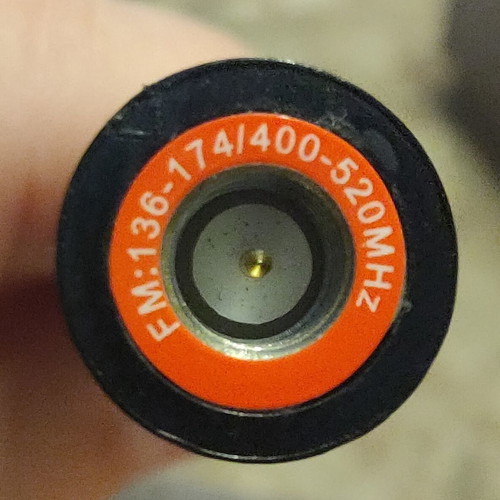 VHF/UHF TYT Antenna like new, flexible 40cm SMA male